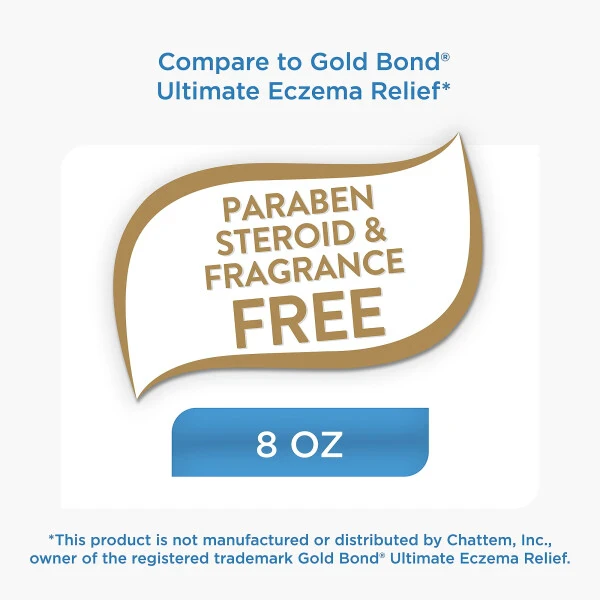 Equate Beauty Eczema Relief Skin Protectant Cream with 2% Colloidal Oatmeal, 8 oz- - 5