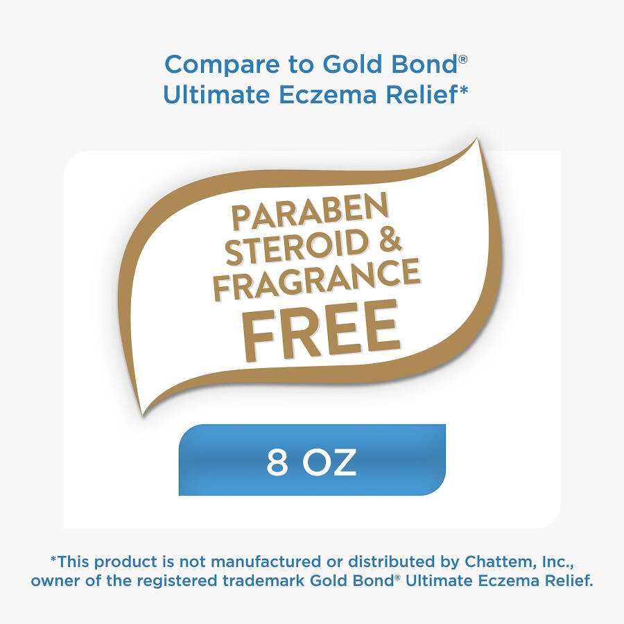 Equate Beauty Eczema Relief Skin Protectant Cream with 2% Colloidal Oatmeal, 8 oz- - 5