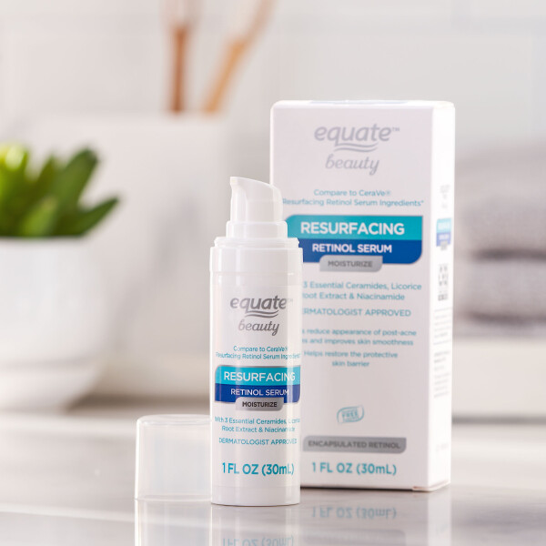 Equate Beauty Resurfacing Retinol Serum, 1 oz - 4