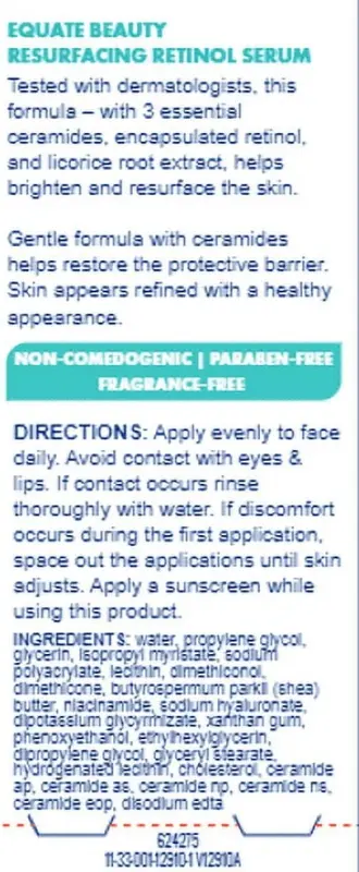 Equate Beauty Resurfacing Retinol Serum, 1 oz - 2