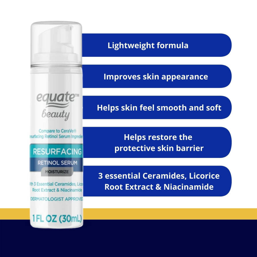 Equate Beauty Resurfacing Retinol Serum, 1 untsiya - 2