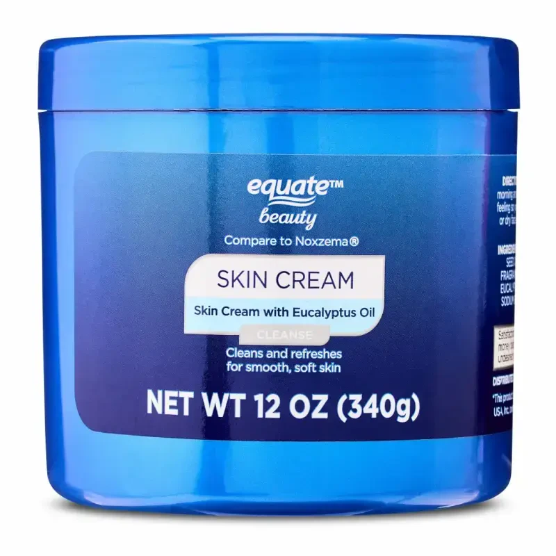 Equate Cleansing Skin Cream with Eucalyptus Oil, 12 oz - 1
