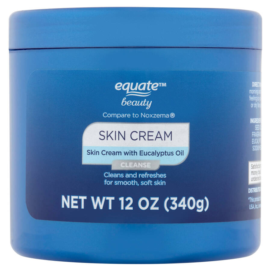 Equate Cleansing Skin Cream with Eucalyptus Oil, 12 oz - 9