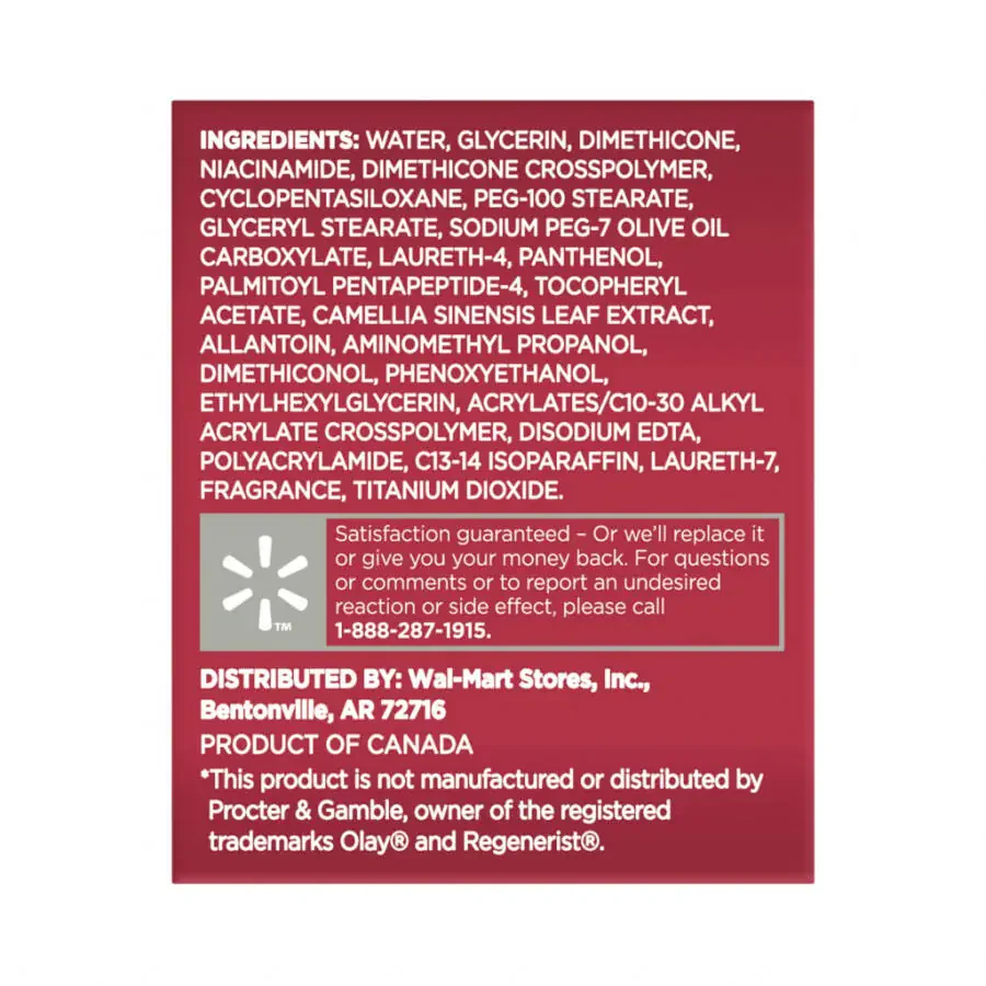 Equate Cream Facial Moisturizing Regenerating Night ReplenisModazoneent, Dry Skin, Fine Lines & Wrinkles, 2 oz - 2