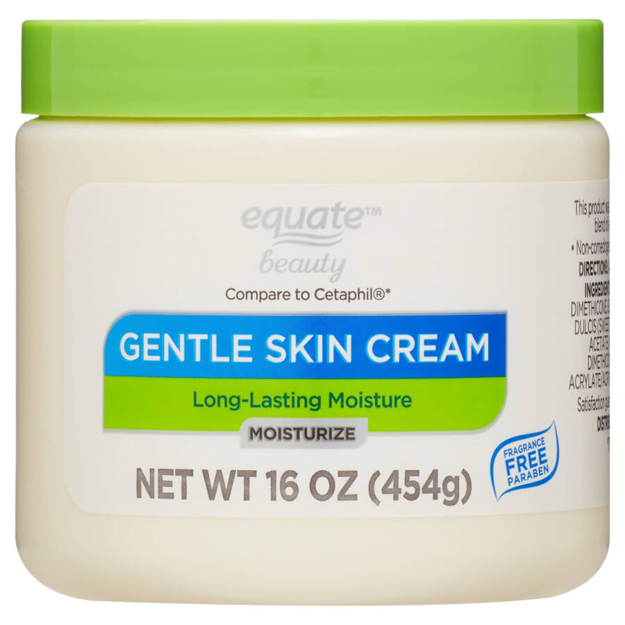 Equate Gentle Skin Cream bilan uzoq muddatli namlik, 16 untsiya - 1