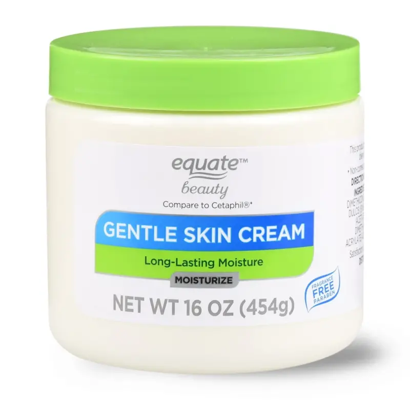 Equate Gentle Skin Cream with Long-Lasting Moisture, 16 oz - EQUATE