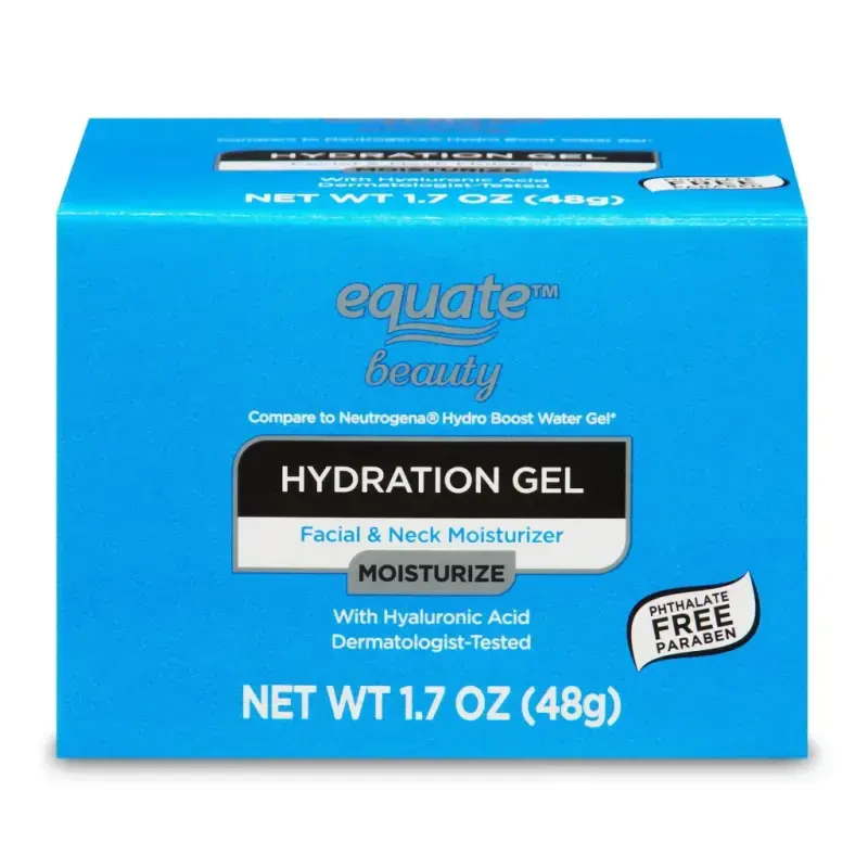 Equate Hydration Gel Facial and Neck Moisturizer, 1.7 oz - 3