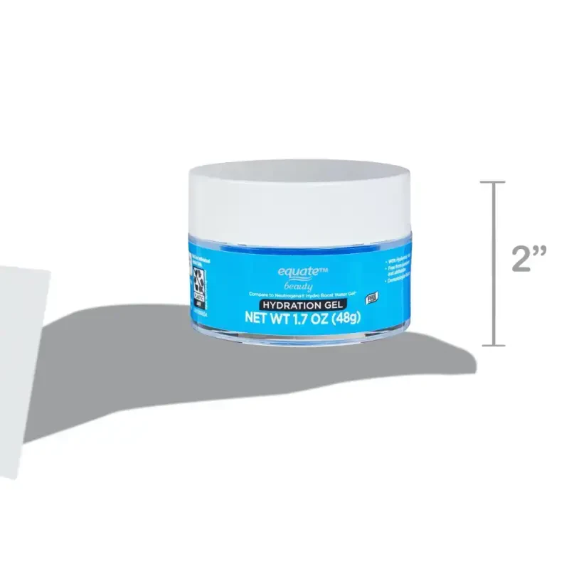 Equate Hydration Gel Facial and Neck Moisturizer, 1.7 oz - 8