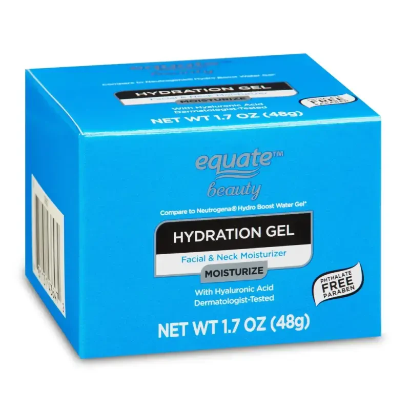 Equate Hydration Gel Facial and Neck Moisturizer, 1.7 oz - 9