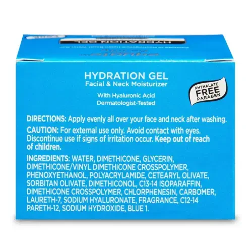 Equate Hydration Gel Facial and Neck Moisturizer, 1.7 oz - 10