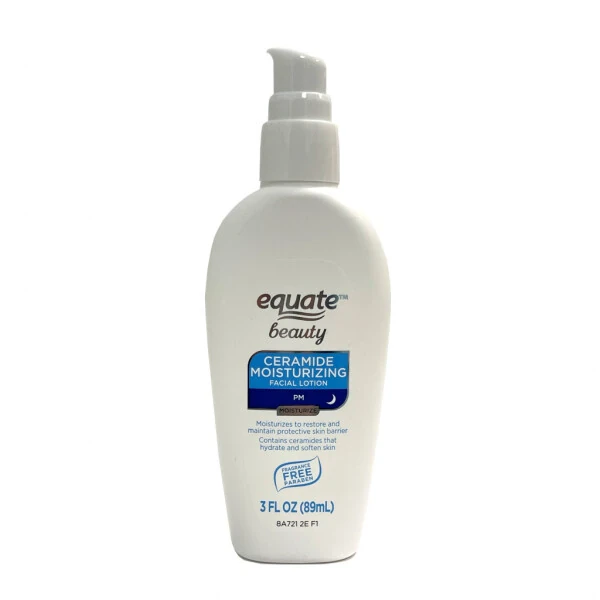 Equate PM Lotion, Fragrance - Free, Oil-Free 3oz. - EQUATE