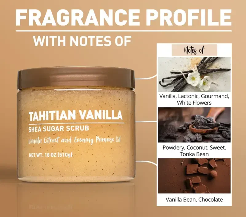 Equate Tahitian Vanilla Bean Sugar Scrub - 4