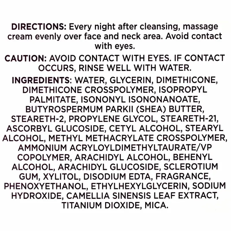 Equate Triple Repair Moisturizer Night Cream, All Skin Types, Dryness, 1.7 oz - 5