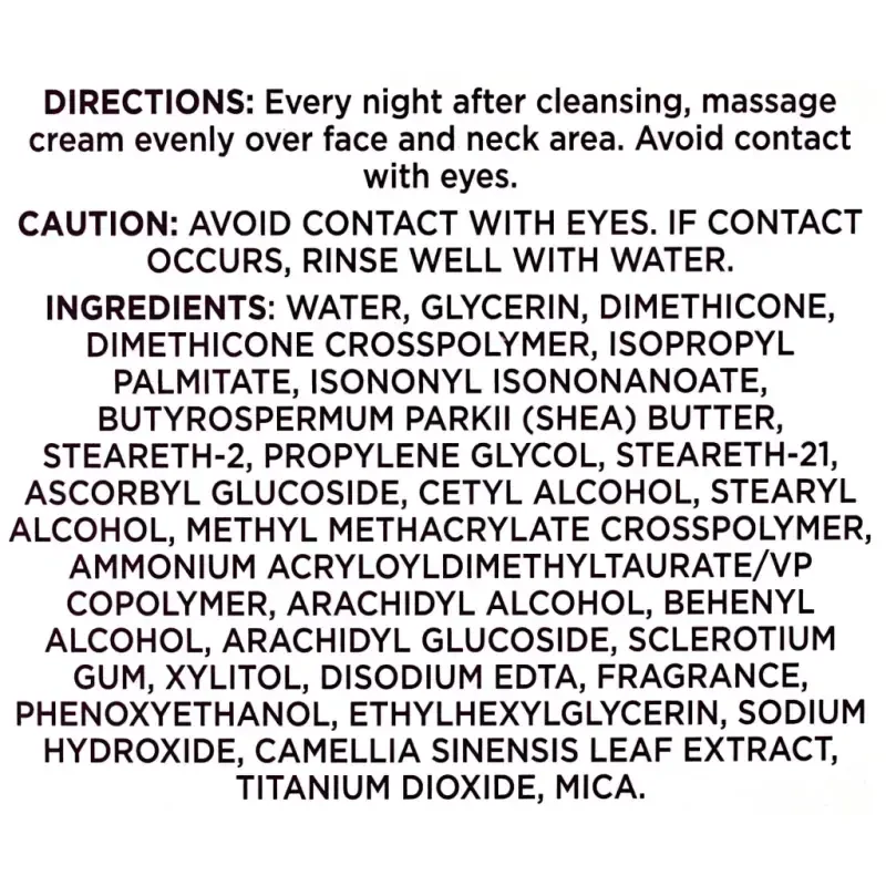 Equate Triple Repair Moisturizer Night Cream, All Skin Types, Dryness, 1.7 oz - 5