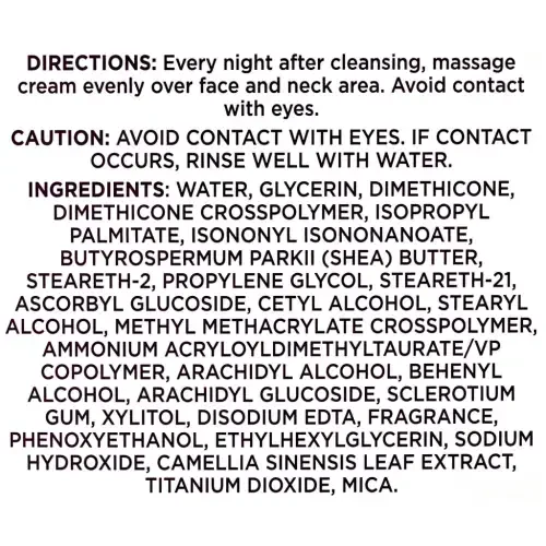 Equate Triple Repair Namlagichlar kechasi kremi, Barcha teri turlari, Quruqlik, 1,7 untsiya - 5