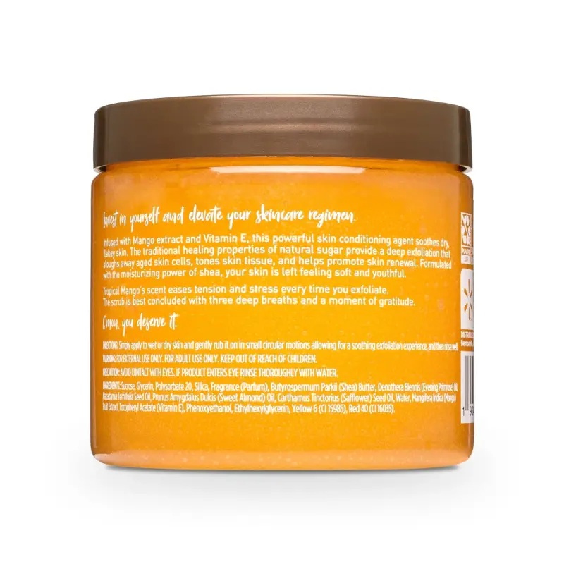Shea Sugar Scrub, TropicalModazone, 18 oz - 7