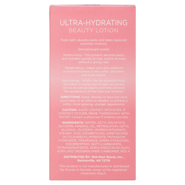 Equate Ultra-Hydrating Beauty Lotion Softening and Smoothing for Dry Skin, 6 Fl oz - 13