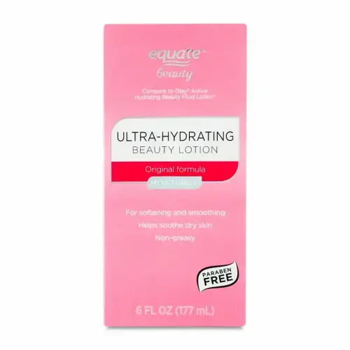 Equate Ultra-Hydrating Beauty Lotion Softening and Smoothing for Dry Skin, 6 Fl oz - 1