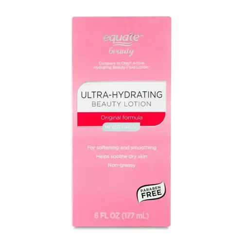 Equate Ultra-Hydrating Beauty Lotion Softening and Smoothing for Dry Skin, 6 Fl oz - 1