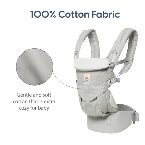 Ergobaby Omni 360 All-Position Baby Carrier for Newborn to Toddler with Lumbar Support (7-45 Pounds), Pearl Grey, One Size (Pack of 1) - 35