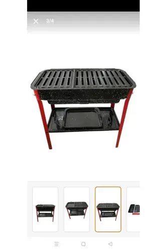 Ergonomic Mega Boy Practical Detachable Portable Tray Picnic Grill - 4