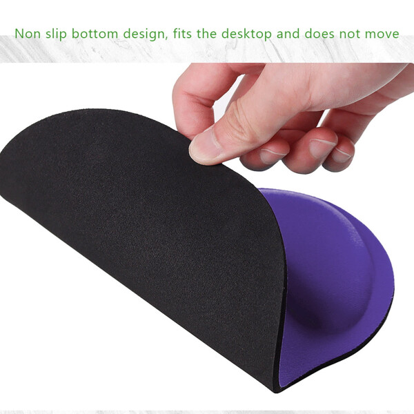 Ergonomic Mouse Pad with Wrist Rest. Solid Color, Durable, Portable and Comfortable Mousepad Desk Mat. Perfect for Computers, Laptops and Office Supplies. - 12