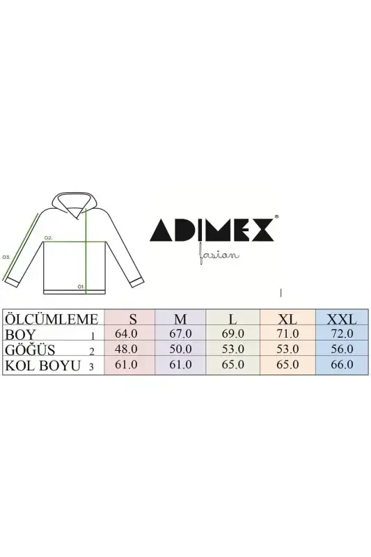 Erkak Antratsit Fermuarli Kapüşonli Xırka-antratsit kulrang - 2