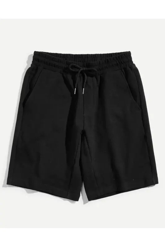 Erkak Battal Katta o'lchamli short-Qora - 2