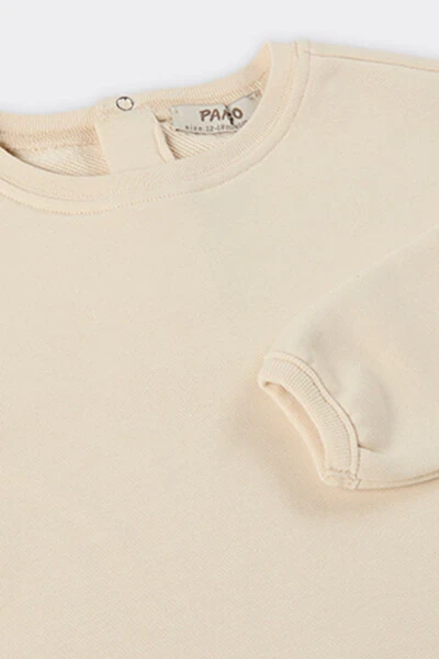 Erkak bolalar bej sweatshirt - 3