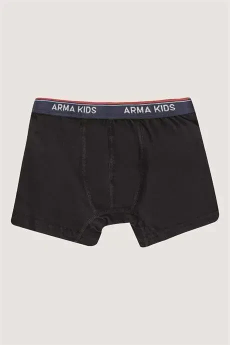 Erkak bolalar boksyorlari 6 dona Rangli, paxtali va likrali elastik mato - 2