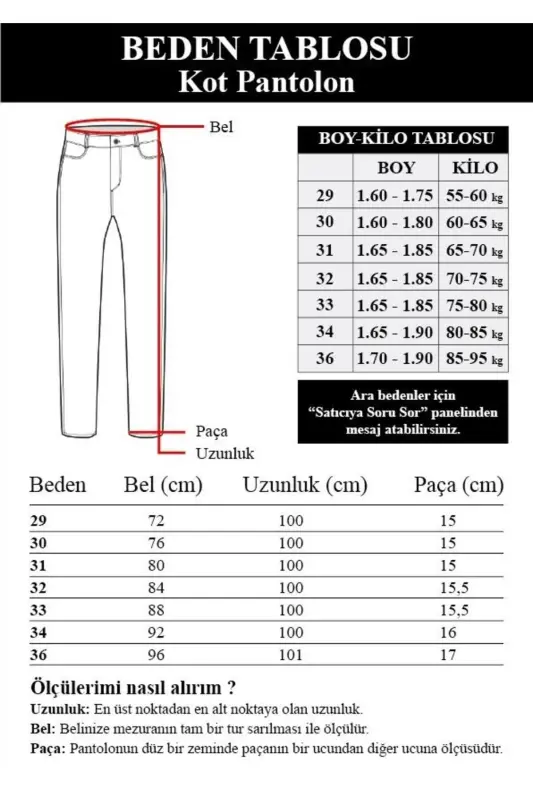 Erkak Boru Paça Baggy Kargo Pantalon Kkb-Krem - 2