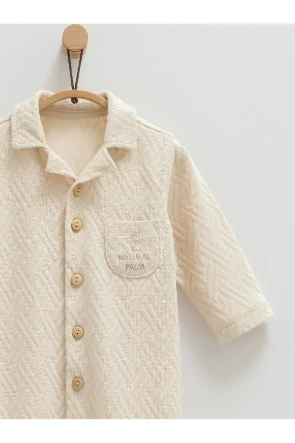 ERKAK CHAQAALOQ KO'YLAGI %100 ORGANIK PAHTA (1-3, 3-6 OYLIK PAYPOQLI 6-9, 9-12 OYLIK PAYPOQSIZ) - 3