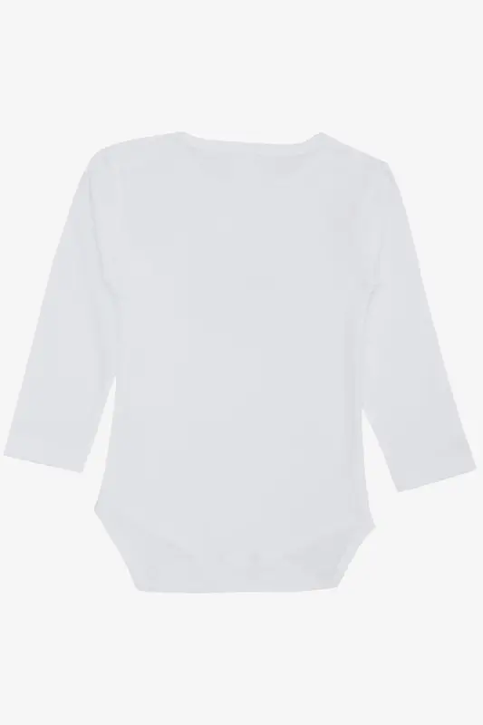 Erkak chaqaloq chertikli kombinezon body yoqimli to'plam orqa - BREEZE