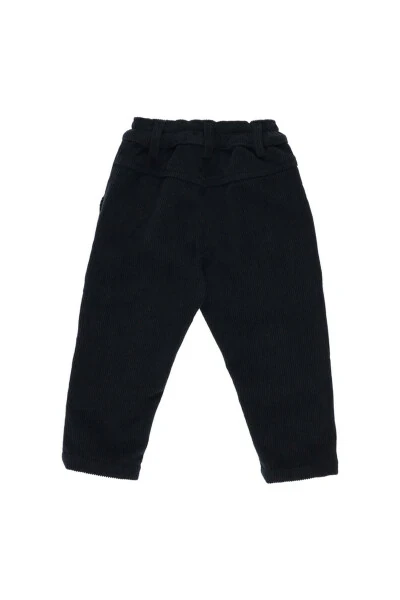 Erkak chaqaloq uchun ko'k rangli ipli shimlar - 2