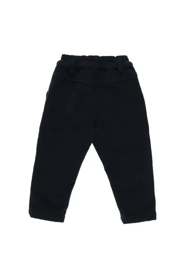 Erkak chaqaloq uchun ko'k rangli ipli shimlar - 2