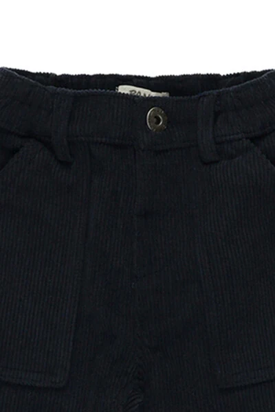 Erkak chaqaloq uchun ko'k rangli ipli shimlar - 3