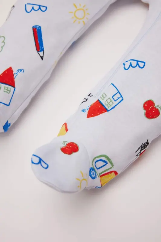 Erkak chaqaloq yangi tug'ilgan dinozavr bosilgan tulum D8324A5NS - 4
