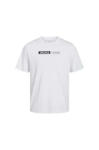 Erkak futbolka-Oq - JACK & JONES (1)