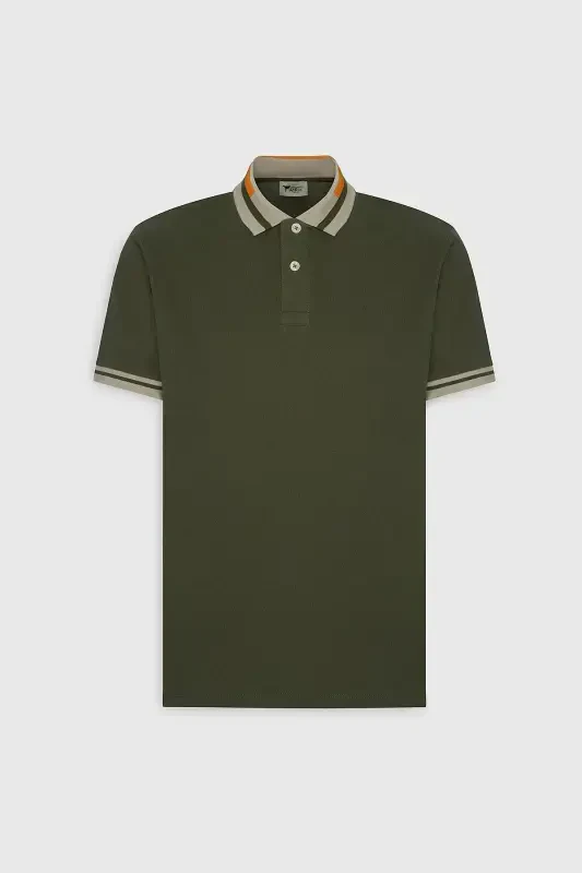 Erkak Haki Slim Fit Tor Qisqartirilgan 100% Paxta Bukilmaydigan - 11