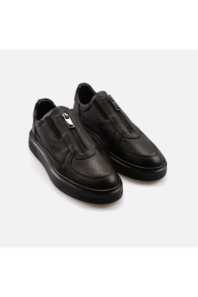 Erkak Haqiqiy Charm Qora Sport & Sneaker Poyafzal-Si - 3