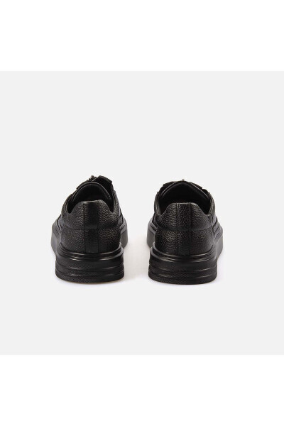 Erkak Haqiqiy Charm Qora Sport & Sneaker Poyafzal-Si - 4