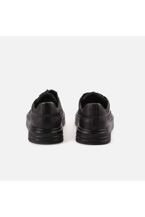 Erkak Haqiqiy Charm Qora Sport & Sneaker Poyafzal-Si - 4