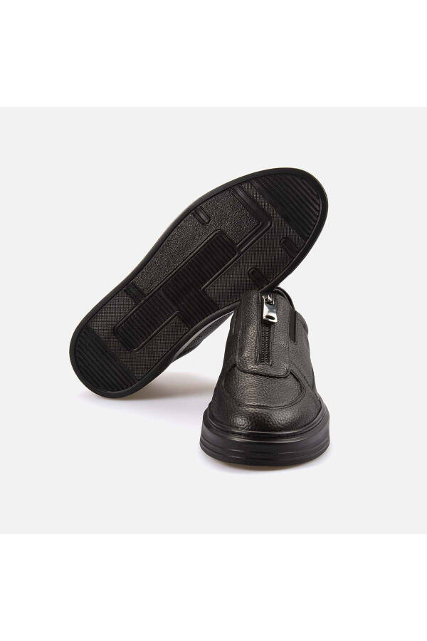 Erkak Haqiqiy Charm Qora Sport & Sneaker Poyafzal-Si - 5
