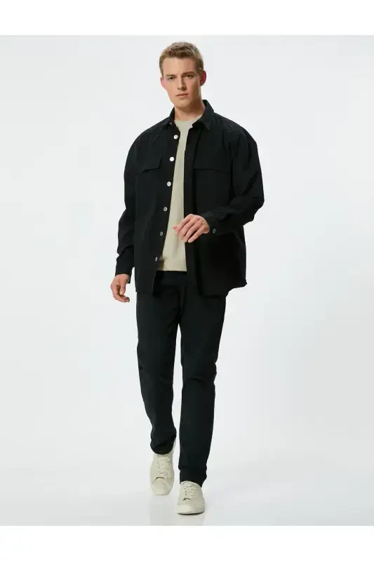 Erkak Jean Jins Qora 5wam40028nd - 2