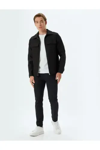 Erkak Jean Shim 5wam40086ıd Qora-QORA22 - 1