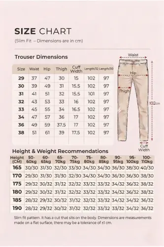 Erkak jigarrang gabardin paxta zig'ir Slim Fit elastik chino shim - jigarrang - 5
