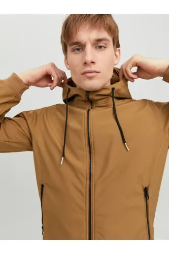 Erkak Jjebasıc Suvga chidamli Softshell Kurtka 12236300-Otter - 3
