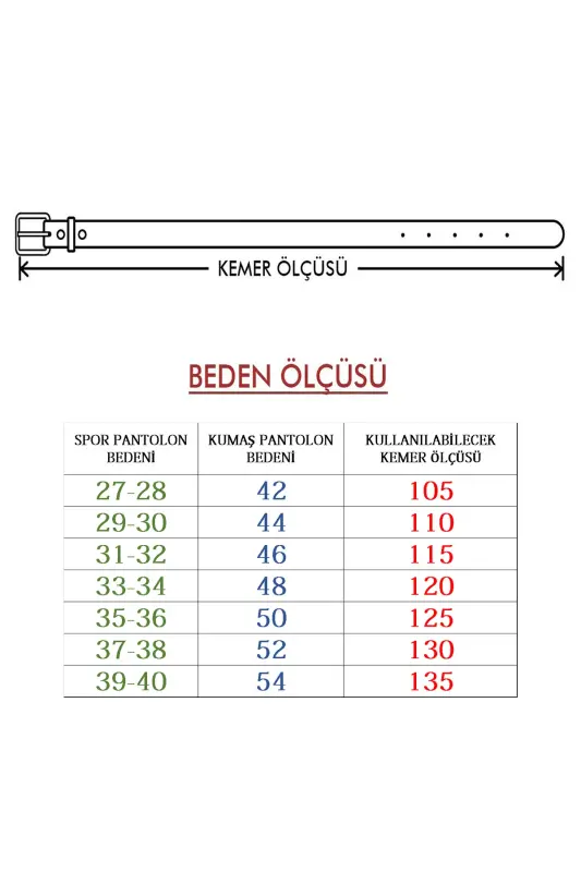 Erkak kamar o'ralgan elastik stretch xususiyatli-jigarrang - 4