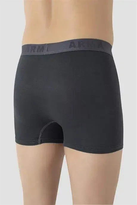 Erkak kulrang katta o'lchamli bokser paxtalik likrali 10 donali paket - 5