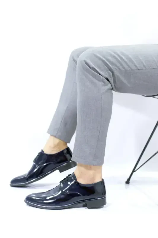 Erkak kuyov klassik tufli TMRS-570-ko'k lak - 3